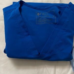 Figs scrubs blue